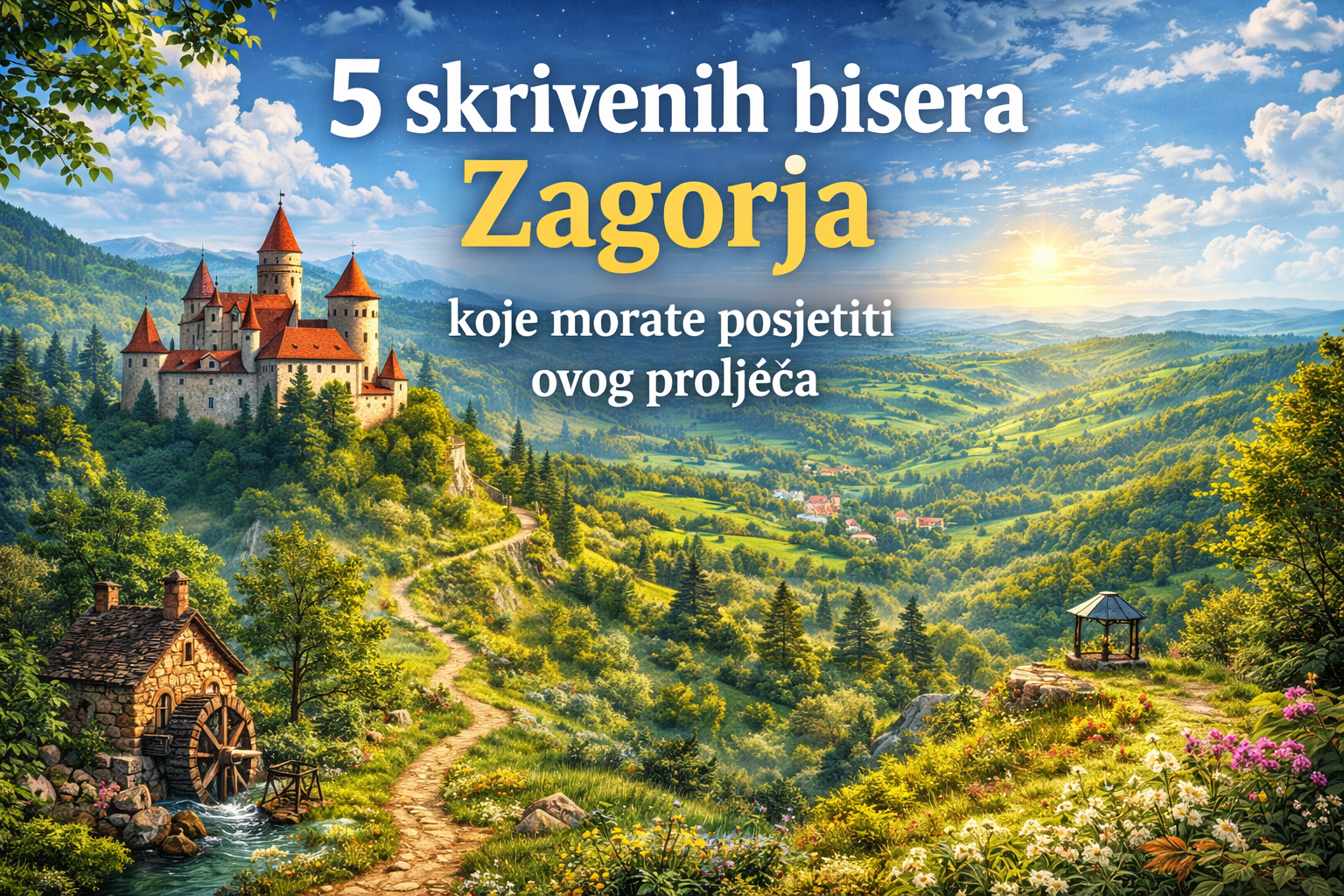 5 skrivenih bisera Zagorja koje morate posjetiti ovog proljeća
