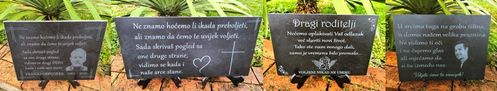 nadgrobne spomen ploče